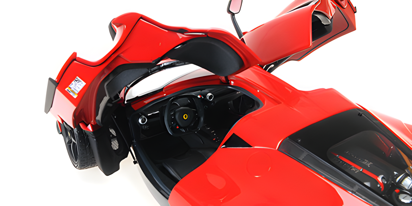 BBR 2013 Ferrari LaFerrari Coupe Rosso Corsa (Ferrari Red) w/ Openings 1:18