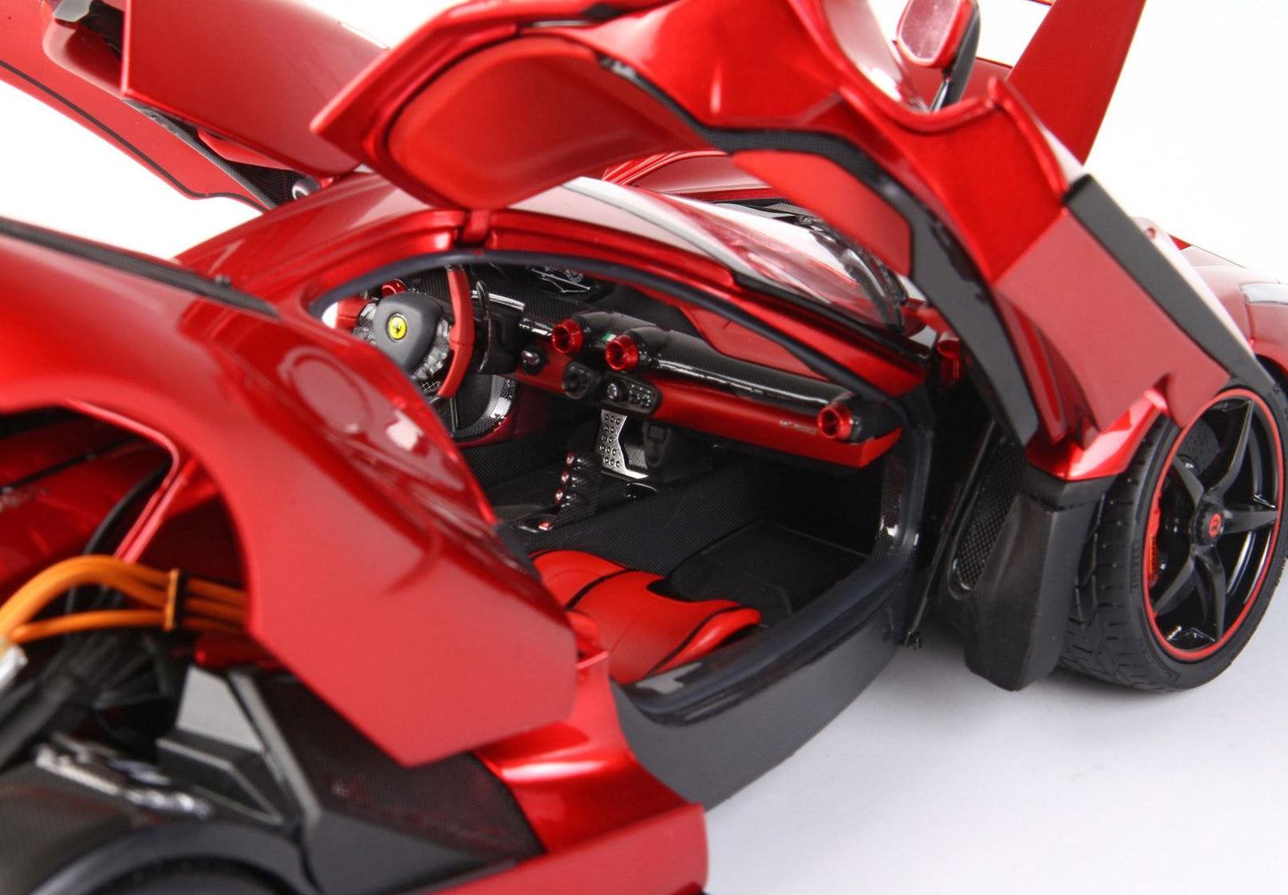 BBR 2012 Ferrari LaFerrari Coupe Lewis Hamilton Fire Red Metallic 1:18