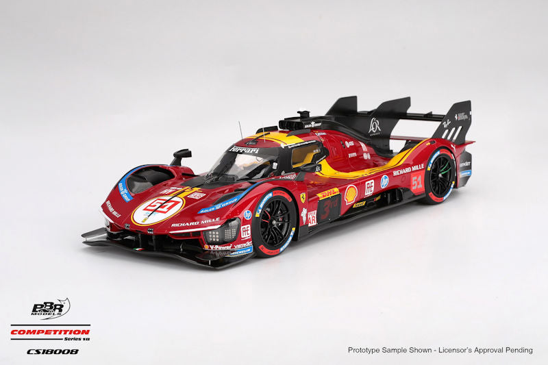 BBR Ferrari 499P #51 Ferrari AF Corse 2025 WEC Qatar 1812km 3rd 1