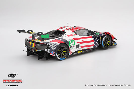 BBR Ferrari 296 GT3 #50 AF Corse 2025 IMSA Daytona Rolex 24 Red 1:18