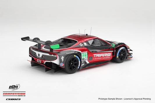 BBR Ferrari 296 GT3 #023 Triarsi Competizione 2025 IMSA Petit Le Mans 1:18