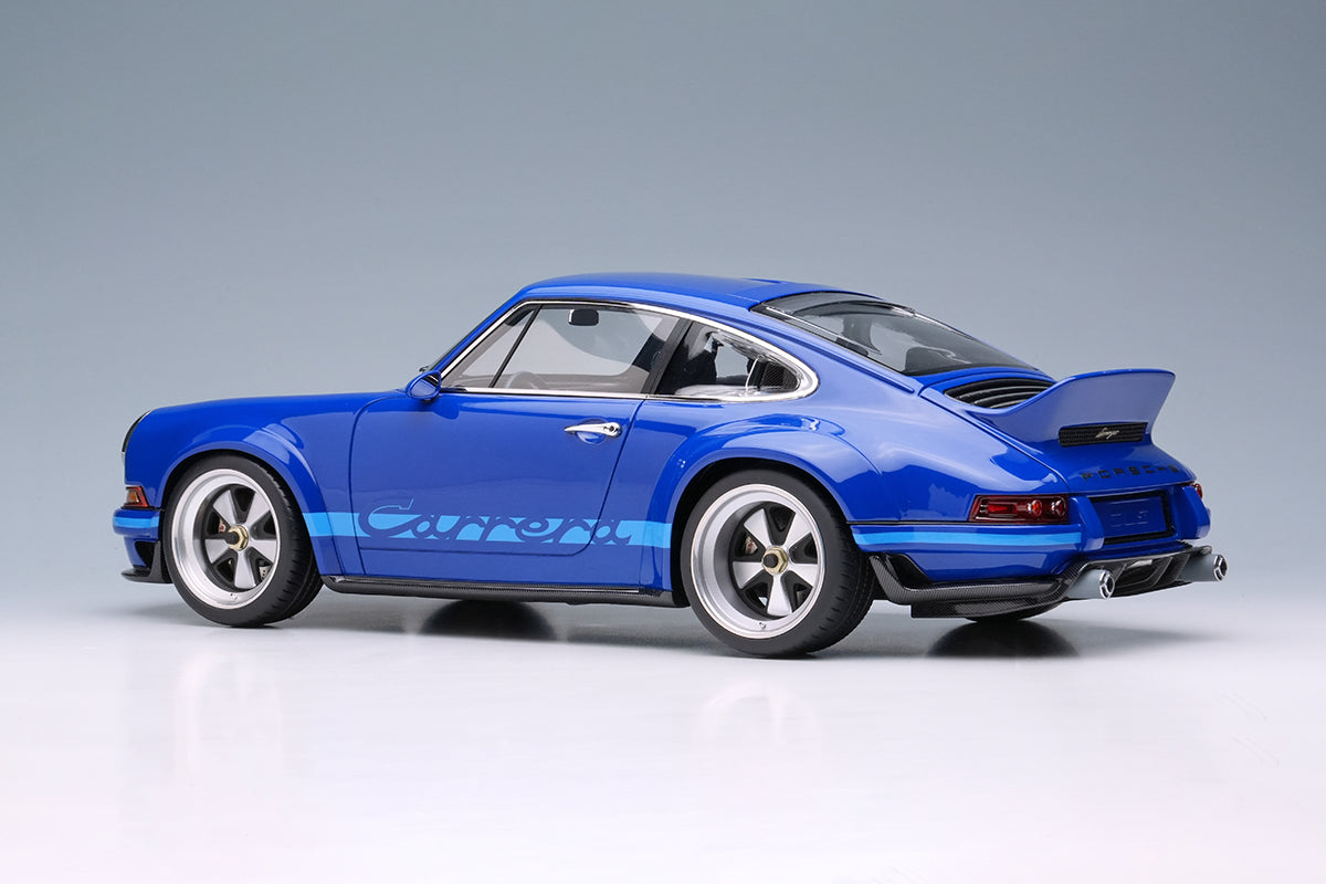 Make Up Co., Ltd / Eidolon 2023 Porsche 911 DLS Indigo Blue WITH DISPLAY 1:18