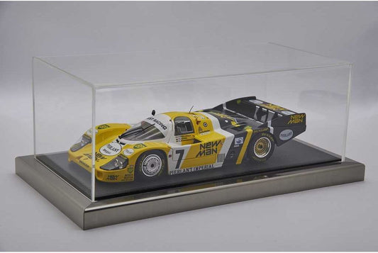 Atlantic Case Dieppe Metal Acrylic Display Case w/ Carbon Fiber Effect Base 1:18