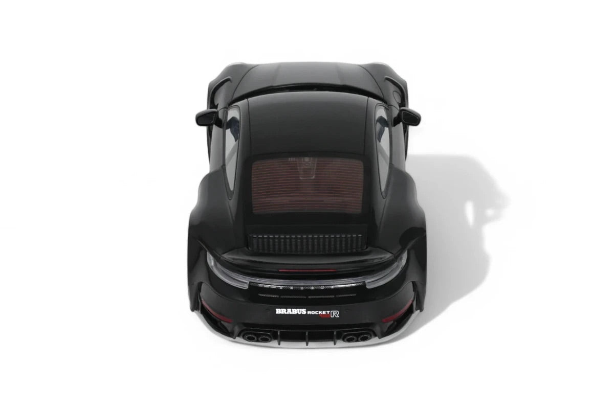 GT Spirit 2023 Brabus 900 Porsche 911 Turbo S Rocket R Black 1:18