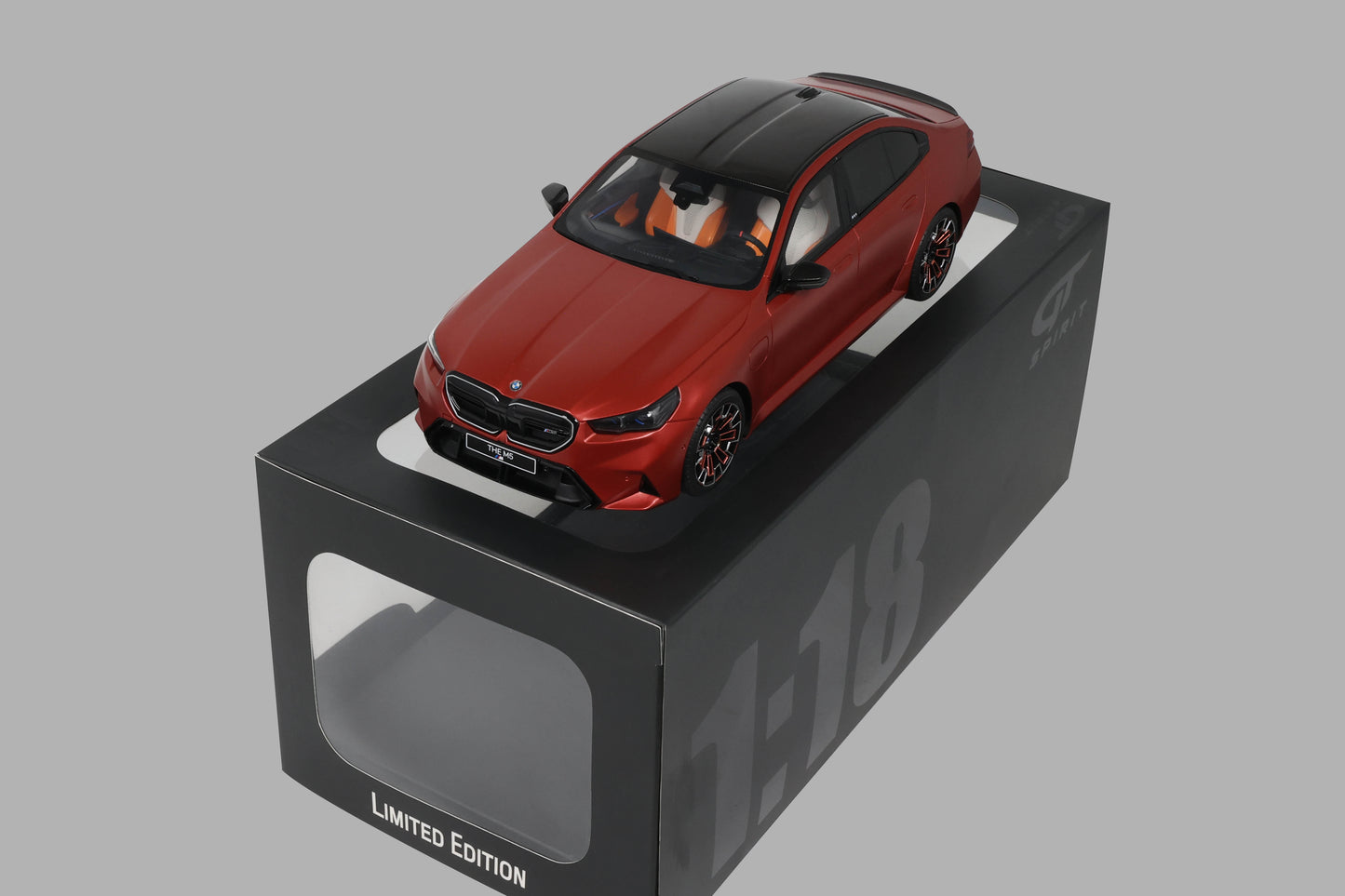 GT Spirit 2025 BMW G90 M5 Pebble Beach Frozen Orange (Matte) 1:18