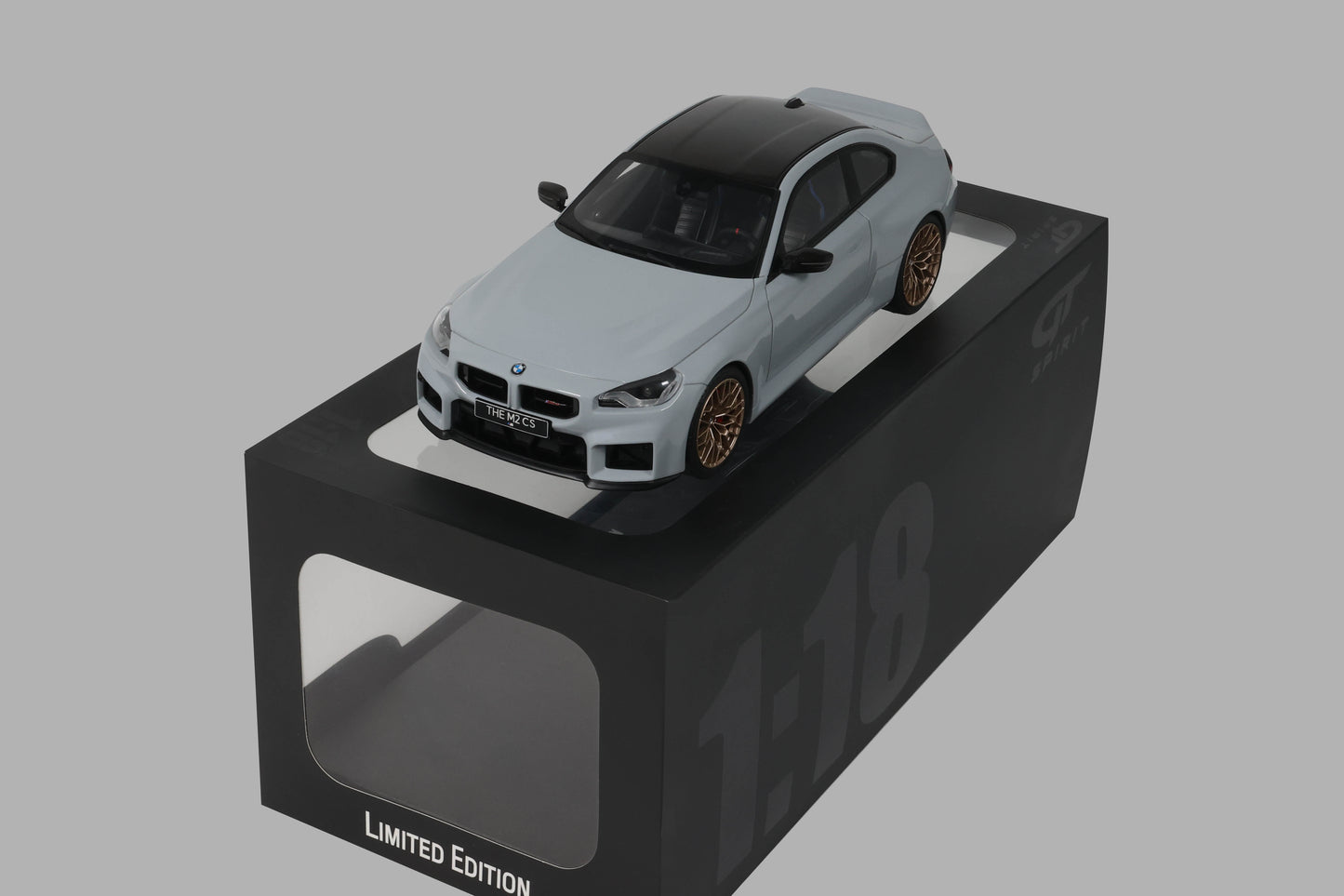 GT Spirit 2026 BMW M2 CS (G87) Coupe Brooklyn Grey Metallic 1:18