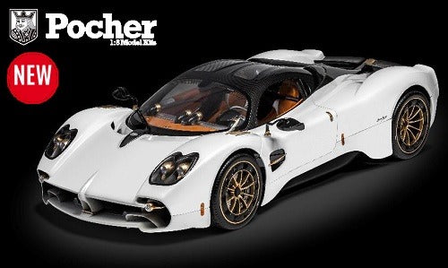 Pocher Pagani Utopia Bianco Perla (Pearl White) 1:8