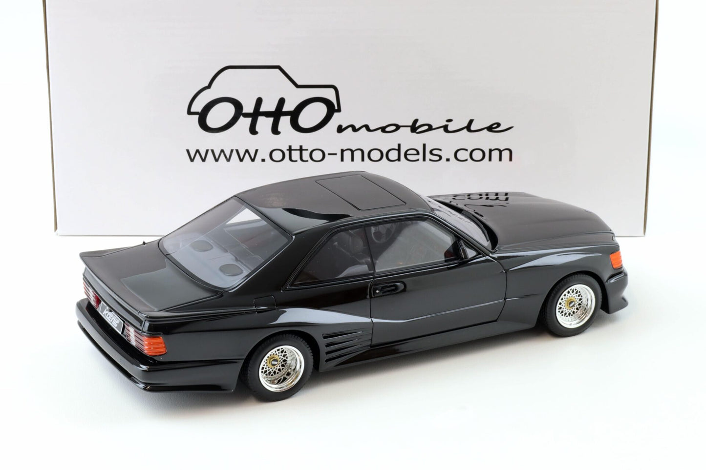 Otto 1992 Mercedes-Benz 560 SEC (W126) Koenig Specials Coupe Black 1:18