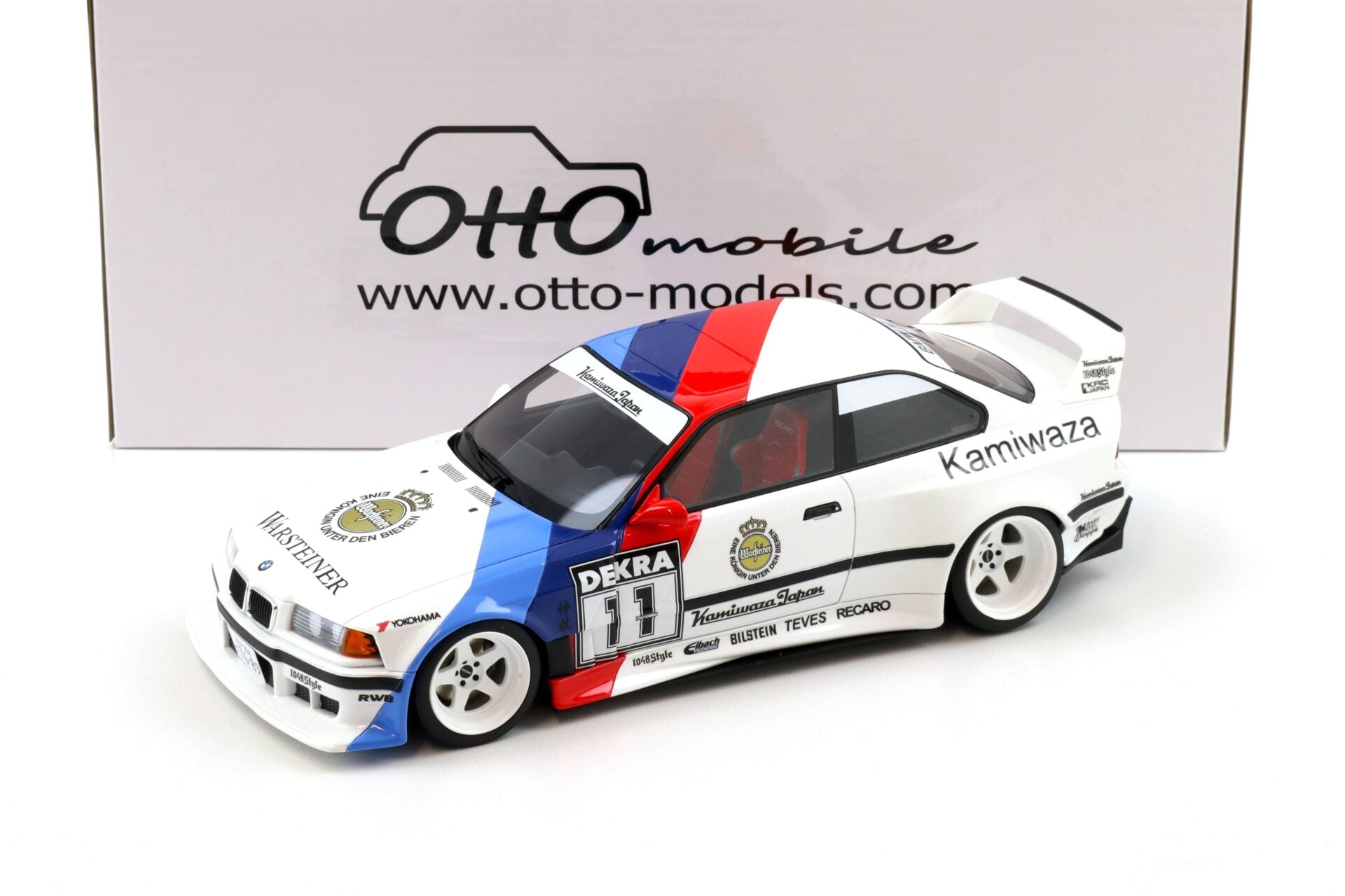 Otto 2024 BMW E36 M3 Khyzyl Saleem Kamiwaza DTM 1995 Alpine White