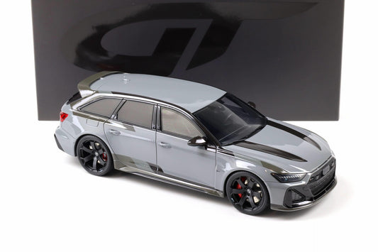 GT Spirit 2024 Audi RS6 Avant GT C8 Grey 1:18