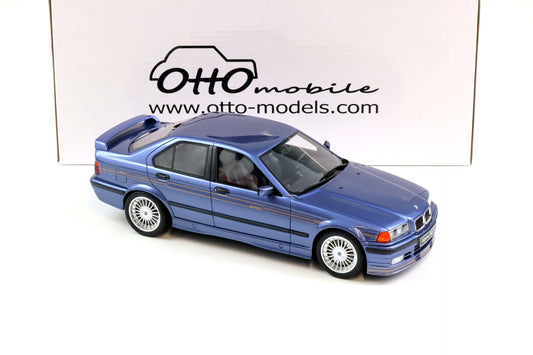 Otto 1992 BMW Alpina B6 2.8 (E36) Alpina Blue Metallic 1:18