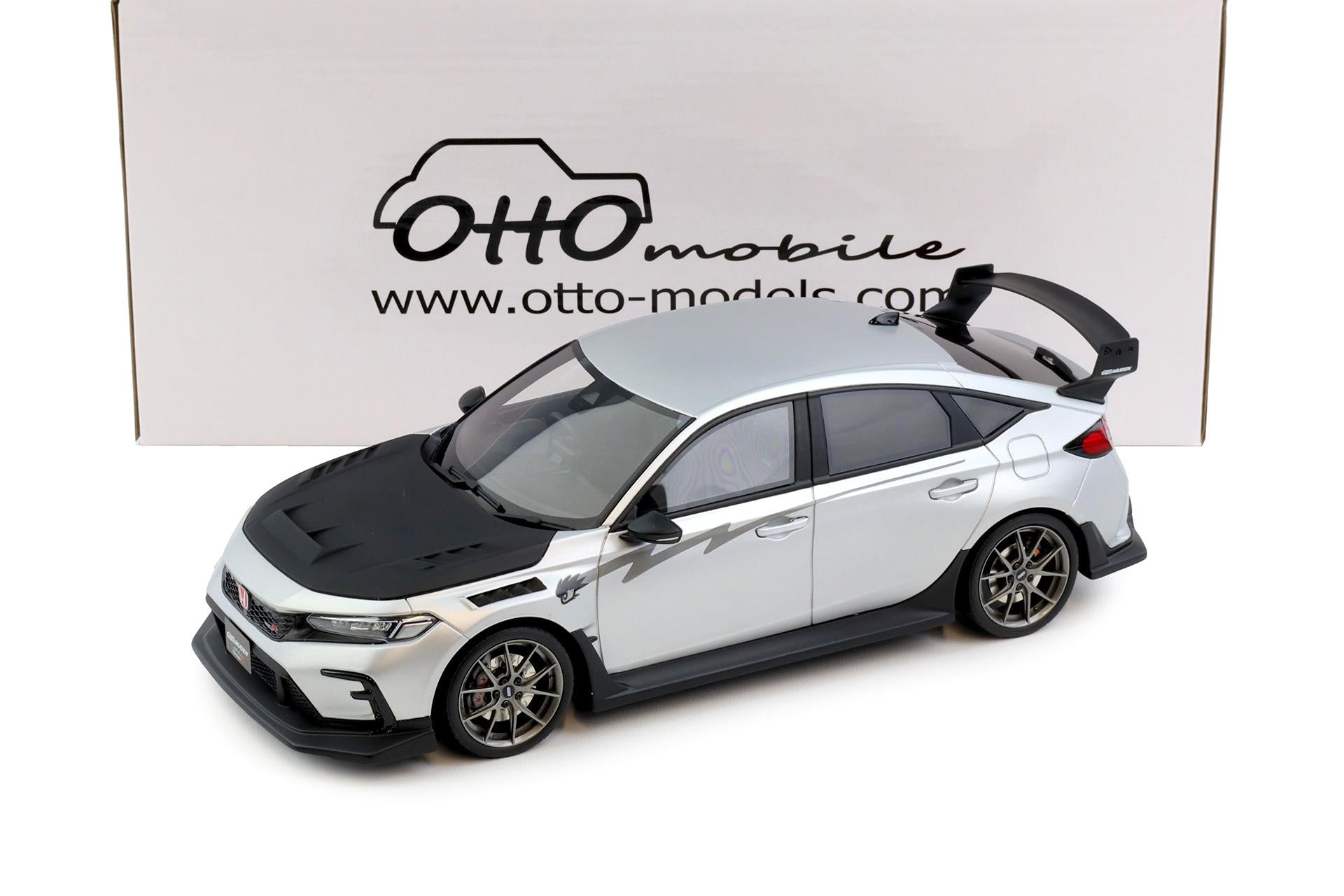 Otto 2024 Honda Civic Type R (FL5) Mugen Group B Matte Silver 1:18