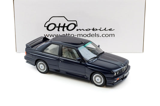Otto 1988 BMW M3 E30 Europameister Macau Blue Metallic 1:18
