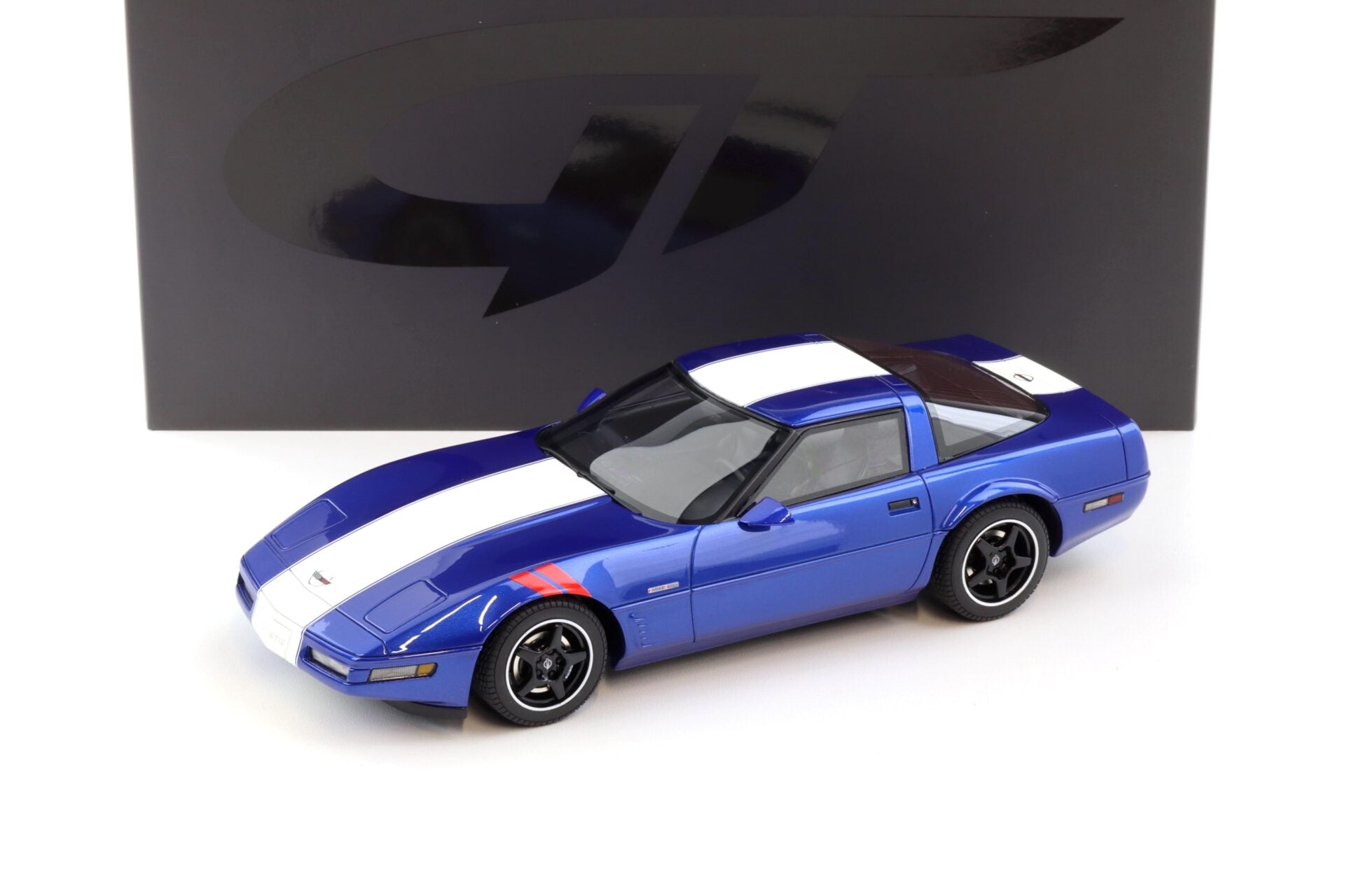 GT Spirit 1996 Chevy Corvette C4 Grand Sport Blue 1:18 – STM Diecast