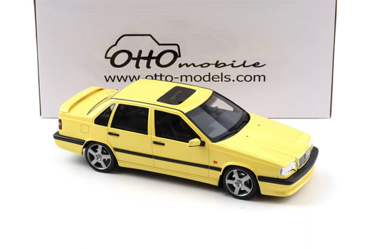 Otto 1996 Volvo 850 T5R Cream Yellow 1:18