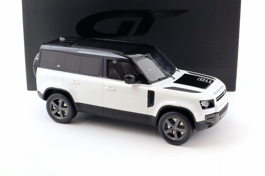 GT Spirit 2021 Land Rover Defender 110 P400 X-Dynamic HSE White 1:12
