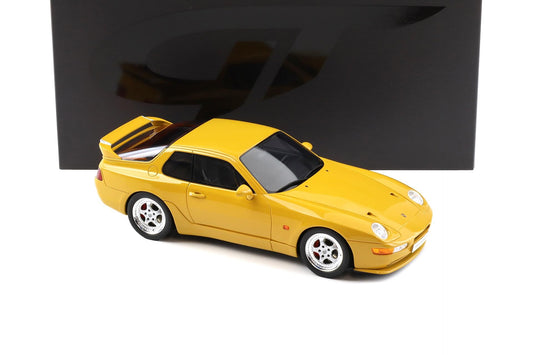 GT Spirit 1993 Porsche 968 Turbo S Coupe Yellow 1:18