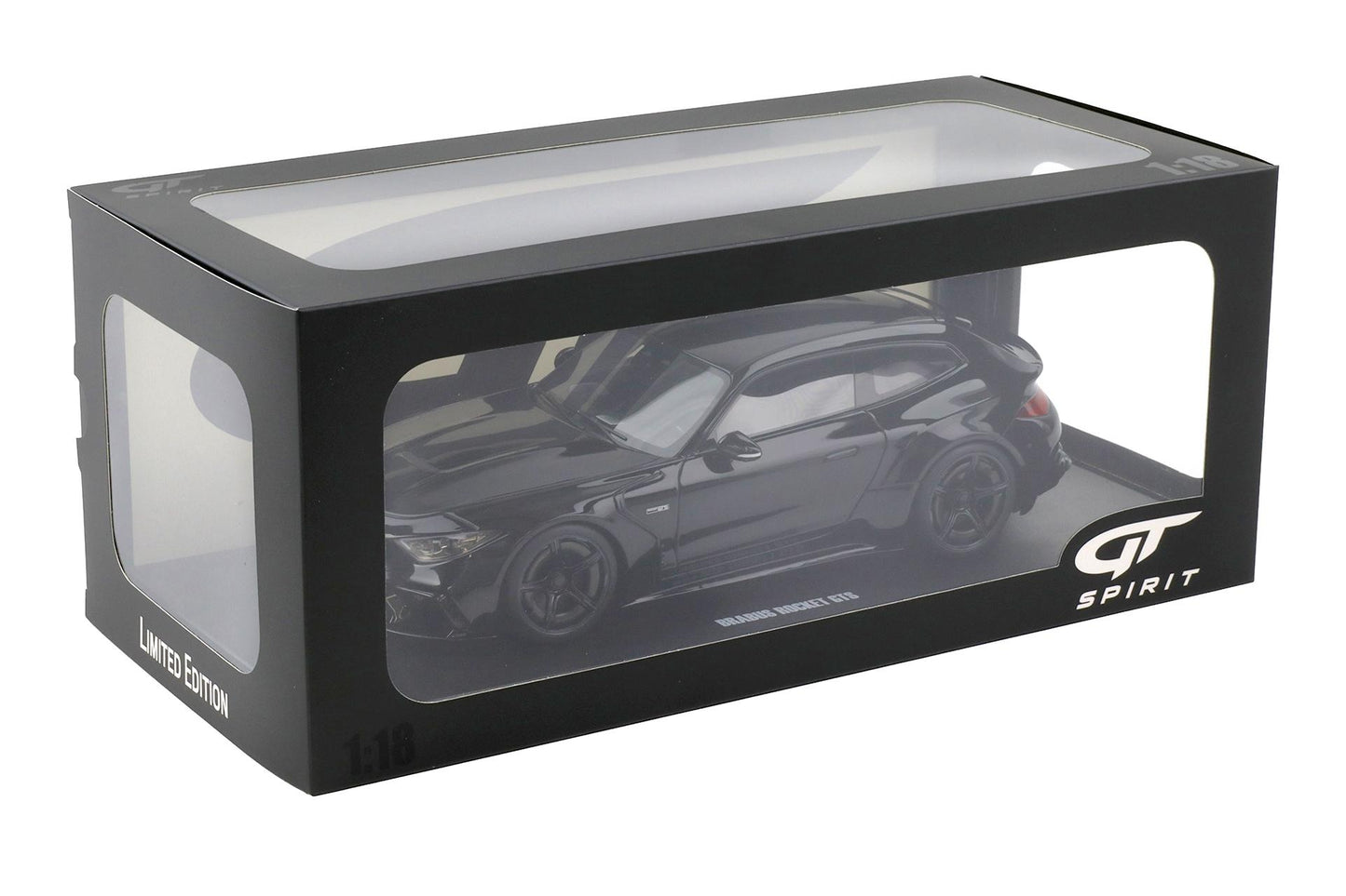 GT Spirit 2024 Mercedes Benz Brabus GTS Rocket 1000hp Black 1:18