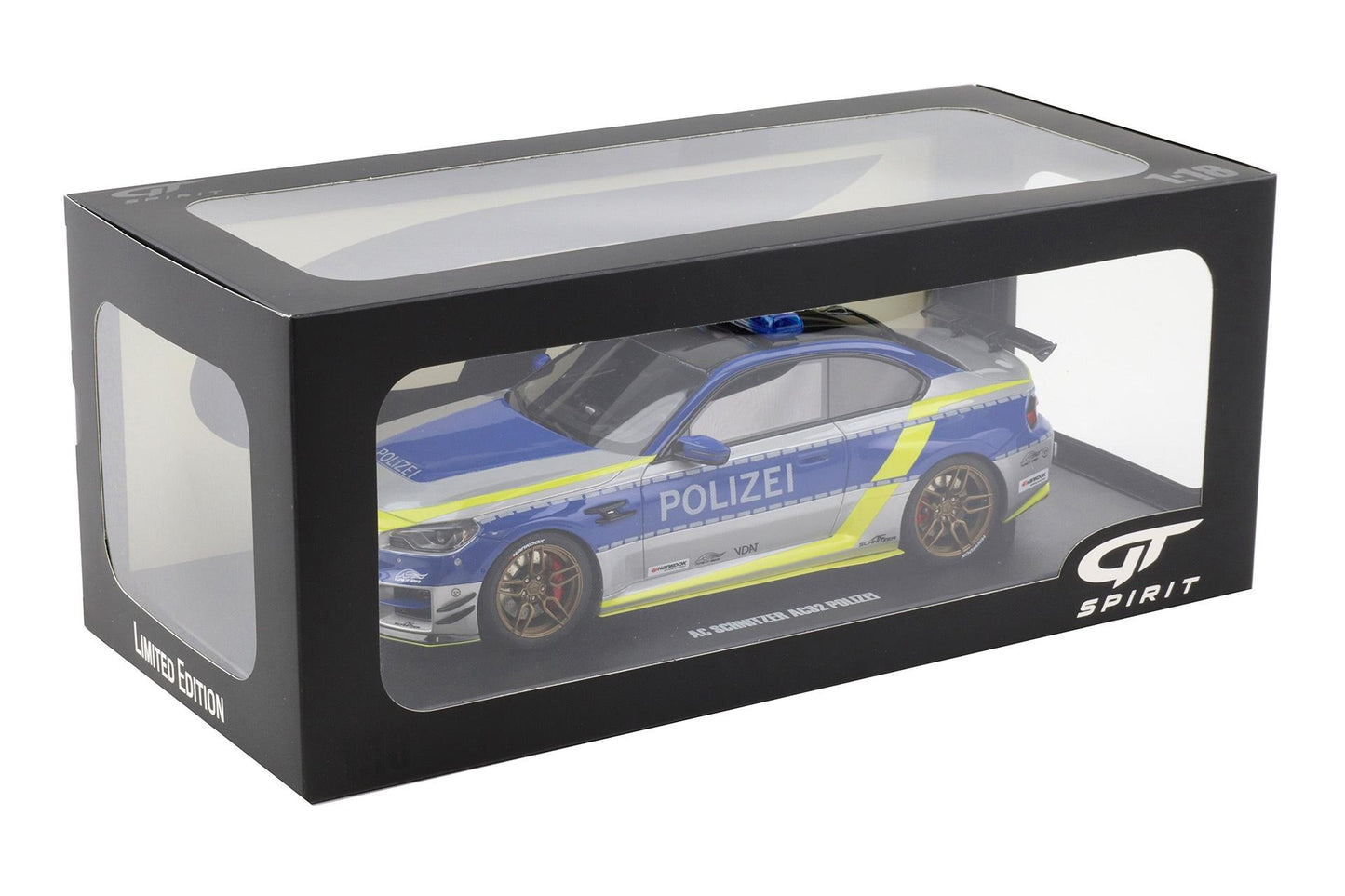 GT Spirit 2024 BMW M2 G87 AC Schnitzer AC52 Polizei Blue Silver 1:18