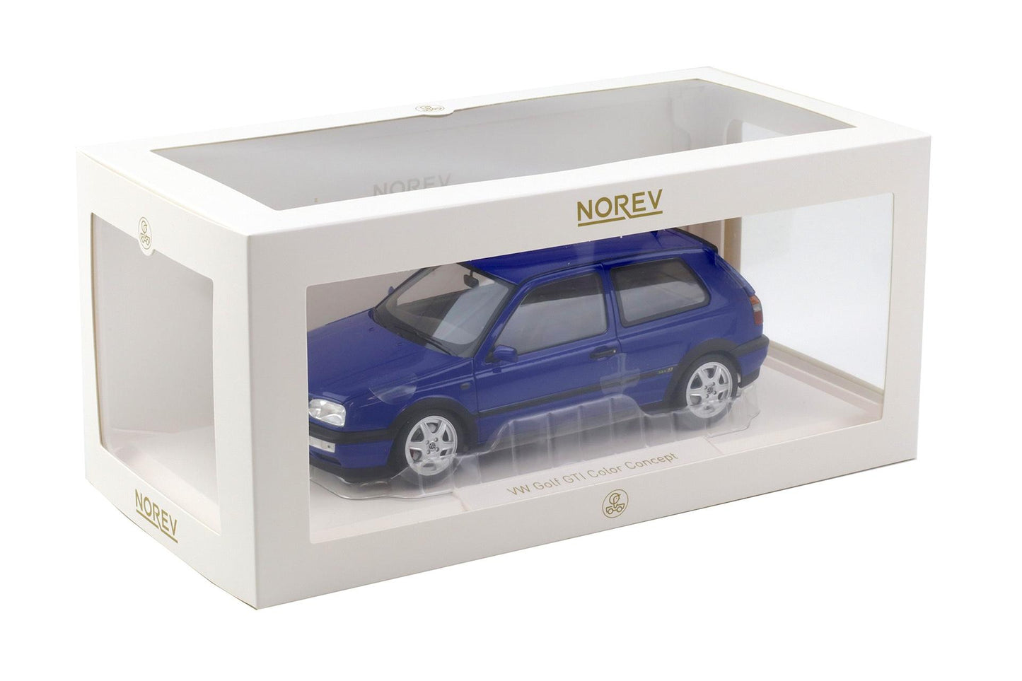 Norev 1994 Volkswagen Golf GTI MK3 Color Concept Jazz Blue 1:18