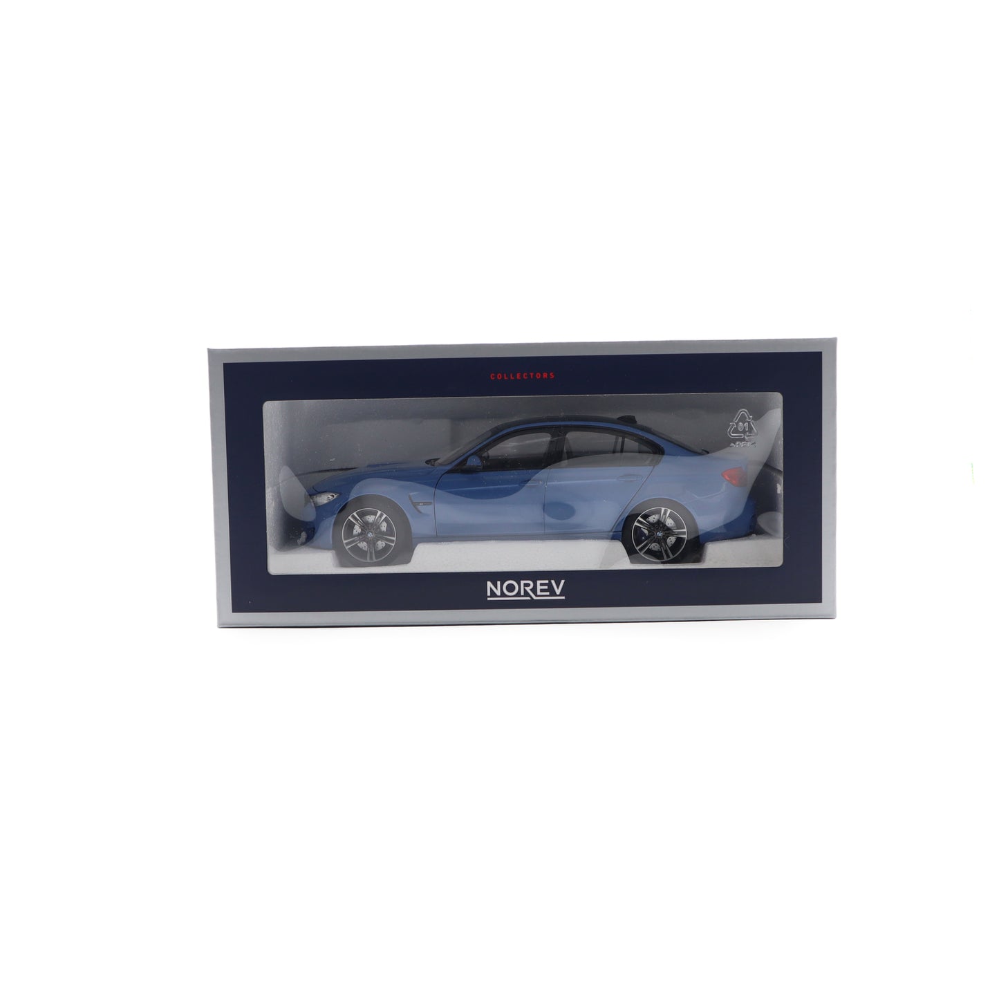 Norev 2017 BMW M3 (F80) Yas Marina Blue 1:18