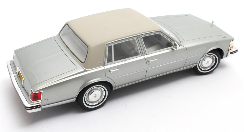 Cult-Scale 1976 Cadillac Seville Sedan Silver 1:18