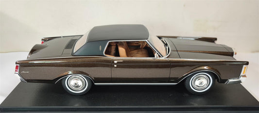 Cult-Scale 1971 Lincoln Continental Mark III Brown Metallic 1:18
