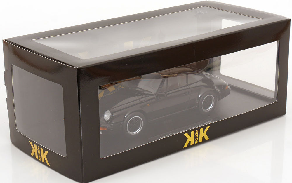 KK Scale 1983 Porsche 911 SC Coupe G Series Black 1:18