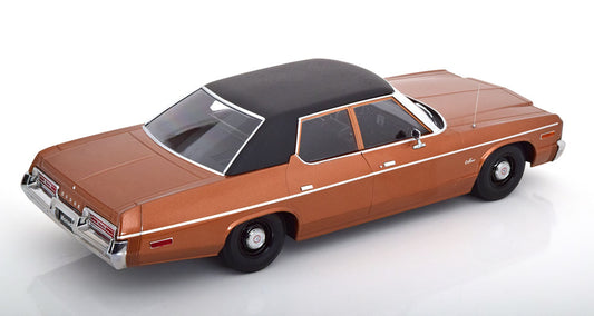 KK Scale 1974 Dodge Monaco Brown Metallic 1:18