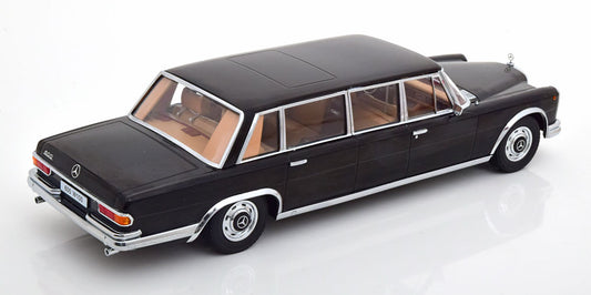 KK Scale 1964 Mercedes-Benz S-Class 600 Pullman LWB (W100) Limo Black 1:18