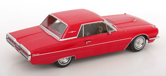 KK Scale 1966 Ford Thunderbird Hardtop Coupe Red 1:18