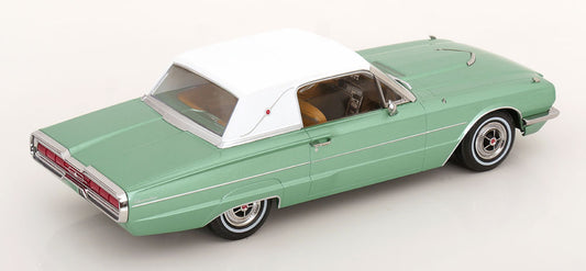 KK Scale 1966 Ford Thunderbird Landau Coupe Mint Green Metallic 1:18