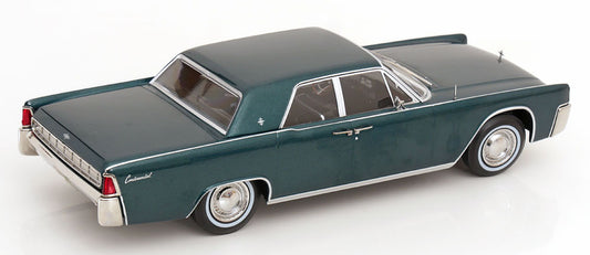 KK Scale 1963 Lincoln Continental Sedan "Matrix" Films Green Metallic 1:18