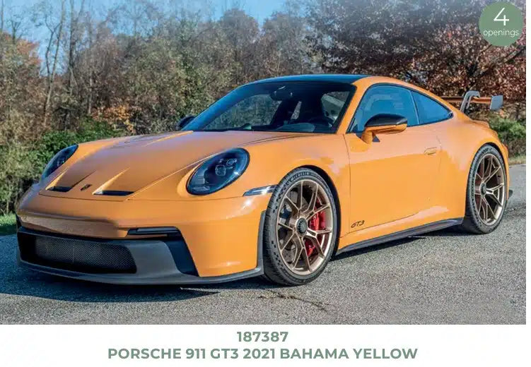 ミニカー Norev 1/18 Porsche 911 GT3 2021 Yellow Norev 2021 Porsche 911 992 GT3 Bahama Yellow 1:18