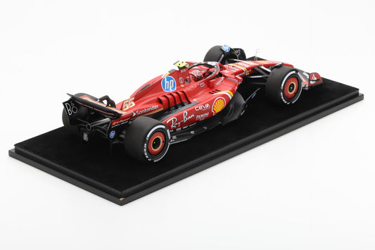 Looksmart Ferrari F1 SF-24 Team Scuderia #55 Winner Mexico GP (Sainz) Red 1:18