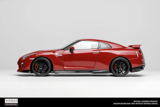 Motorhelix 2020 Nissan Skyline GT-R R35 Nismo Track Edition Vibrant Red 1:18