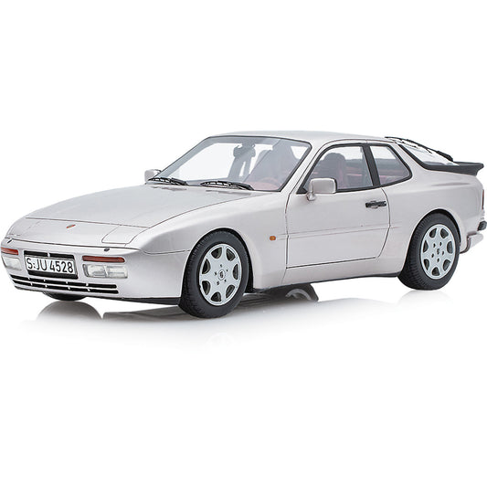 Schuco Porsche 944 Turbo Cup (Turbo S) Street Car Silver Metallic 1:18 Resin