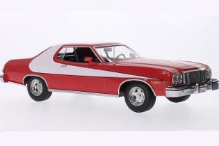 MCG 1975 Ford Gran Torino "Starsky & Hutch" Red 1:18