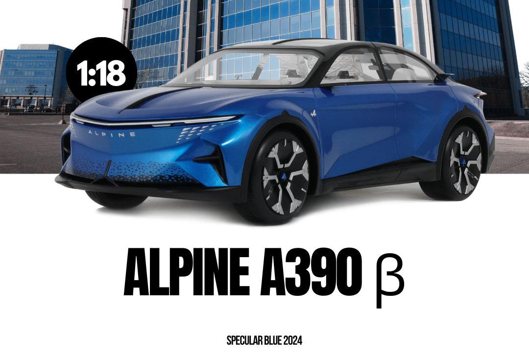 Otto 2024 Alpine A390 B Specular Blue 1:18