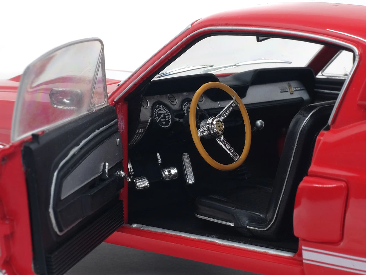 Solido 1967 Ford Shelby Mustang GT500 Candy Apple Red 1:18