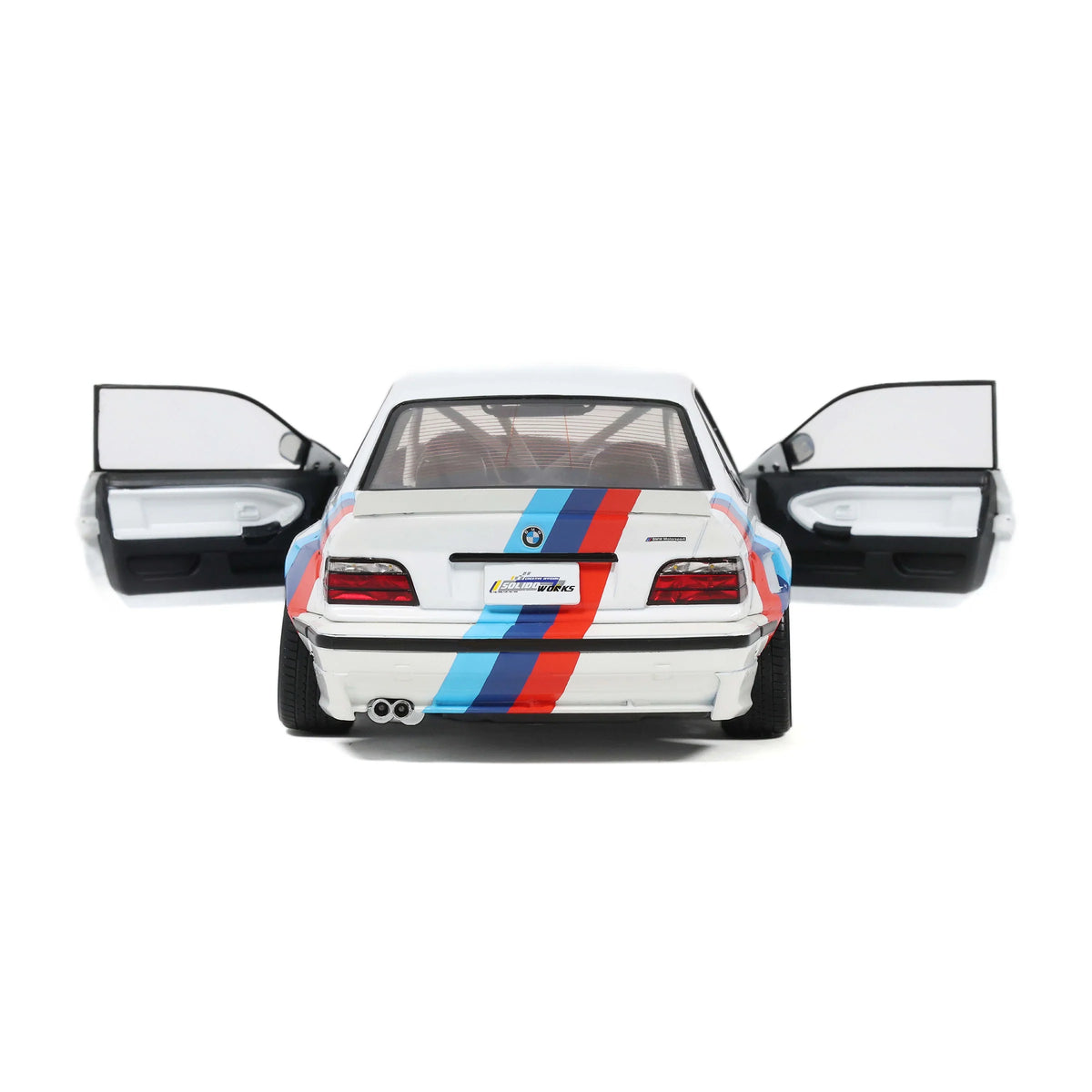 Solido 1990 BMW M3 (E36) Pandem M Livery White 1:18