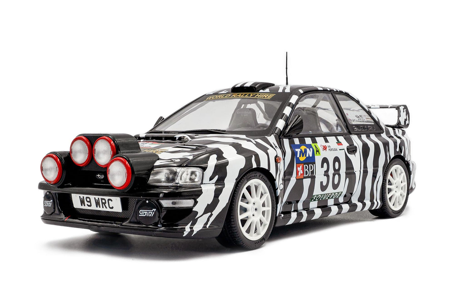 Solido 2001 Subaru Impreza S5 Wrc99 #38 Tap Rally of Portugal 2001 1:18