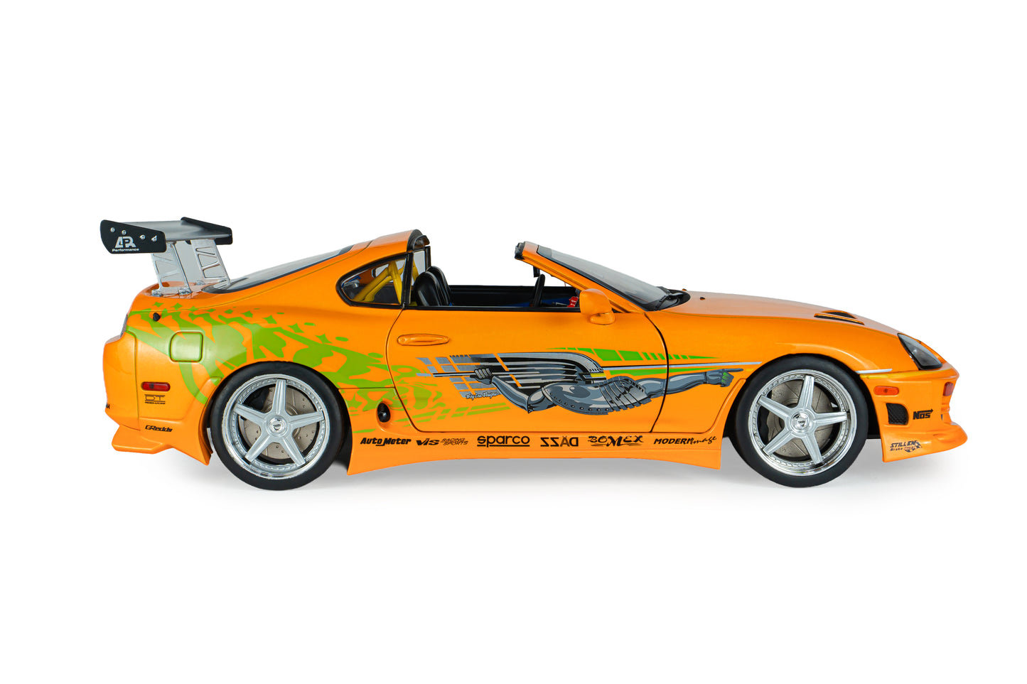 Jada 1993 Toyota Supra MK4 (A80) "Fast & the Furious" Orange Pearl 1:18