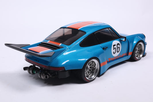 Solido 2026 Porsche 911 KS-R Blue & Orange Khyzyl Saleem 1:18