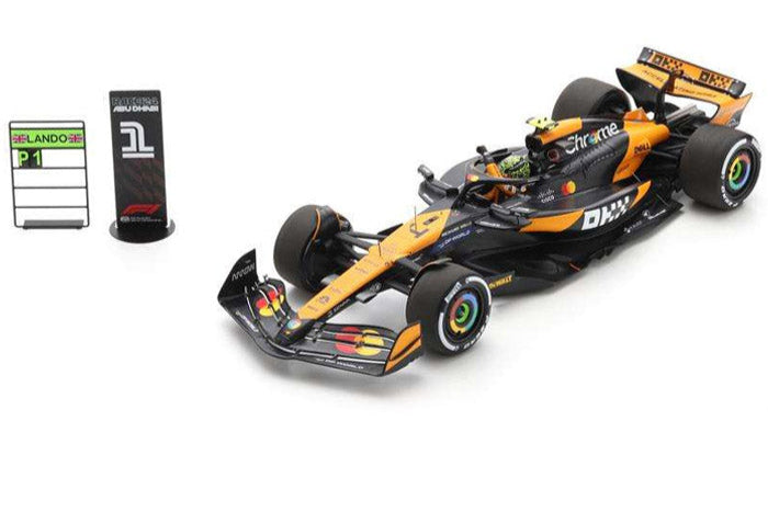 Spark-Model Mclaren F1 Team MCL38 Orange L. Norris Winner Abu