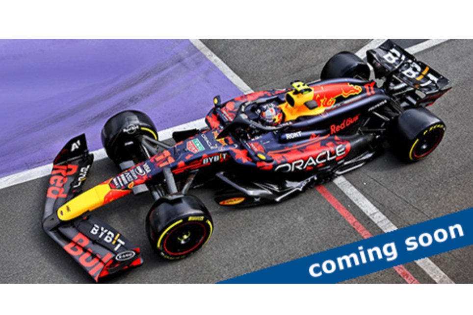 Minichamps F1 RB20 Team Oracle Red Bull Racing No 1 2nd British GP 2024 (Verstappen) 1:18
