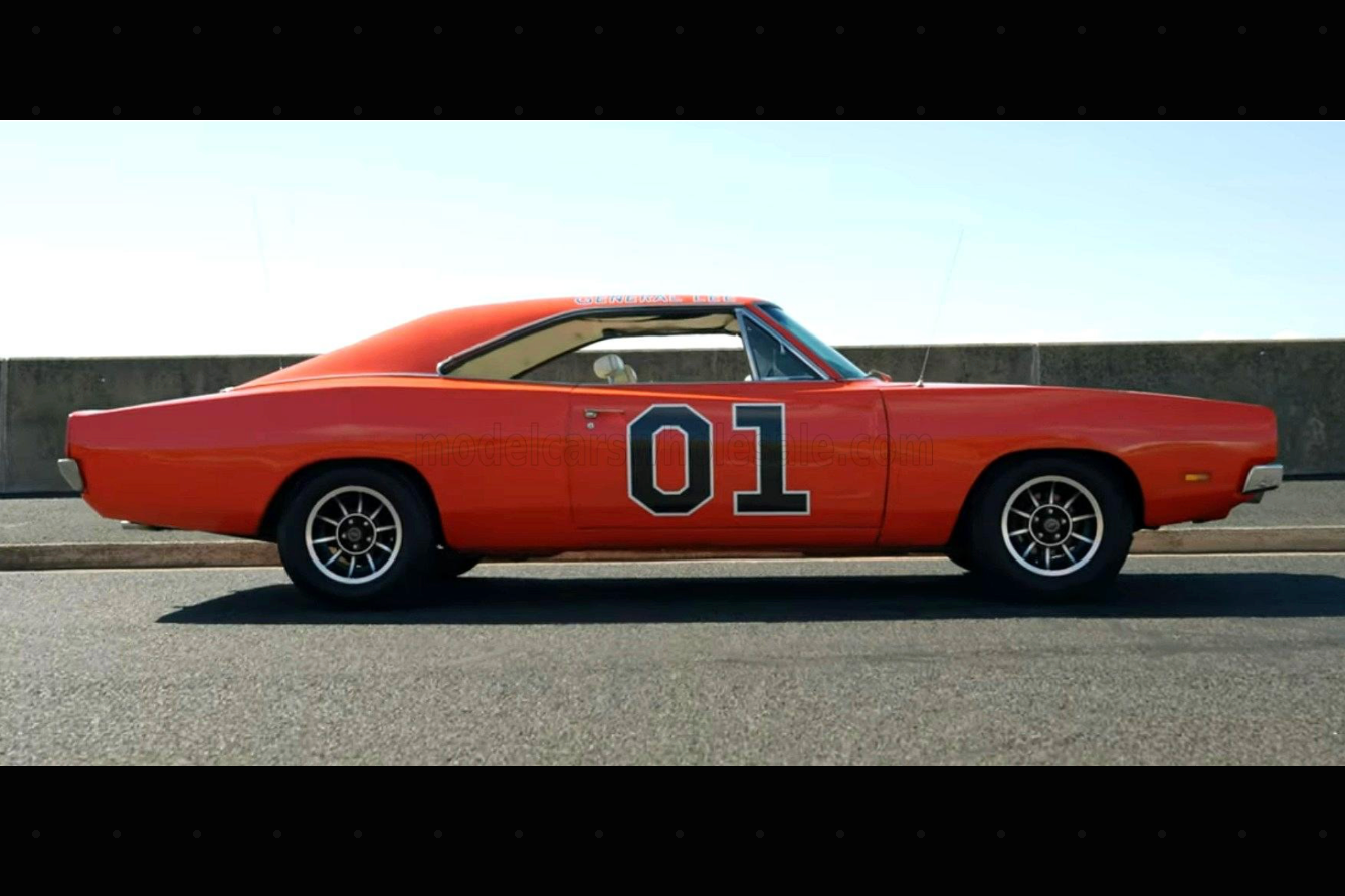 Greenlight 1969 Dodge Charger #01 Dukes of Hazzard General Lee Orange 1:18