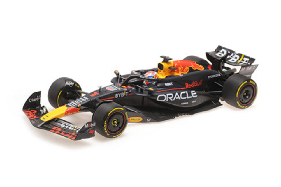 Minichamps Ferrari F1 RB20 Team Oracle Red Bull Racing No 1 Winner Japan GP 2024 (Verstappen) 1:18
