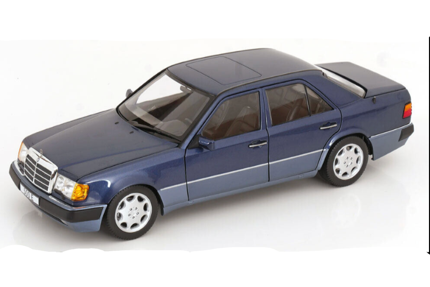 Norev 1990 Mercedes-Benz E Class 500E (W124) 2 Tone Blue 1:18