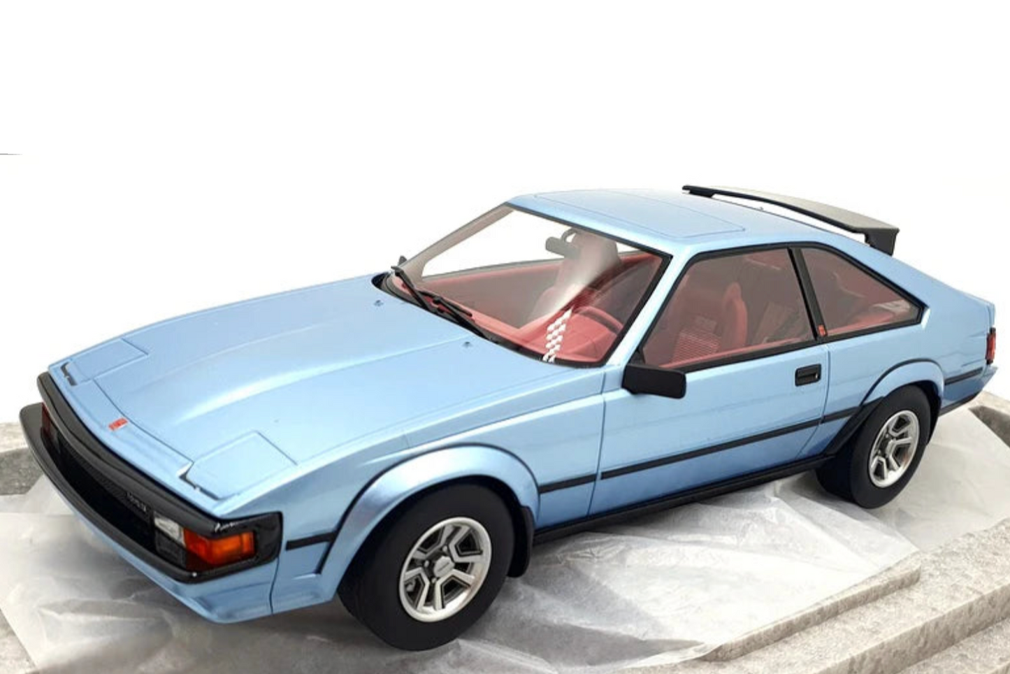LS Collectibles 1982 Toyota Celica Supra Mk2 Coupe Light Blue 1:18 LIMITED